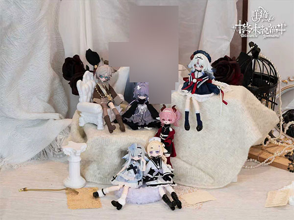 造物の心：終末の祝福 1/8スケール BJDブラインドドールシリーズ 6個