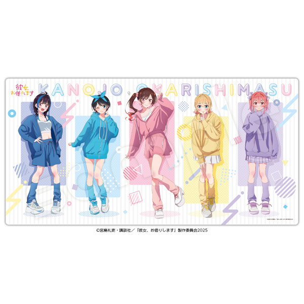 彼女、お借りします 描き下ろしゲーミングマウスパッド パーカーver.[ハゴロモ]《０６月予約》