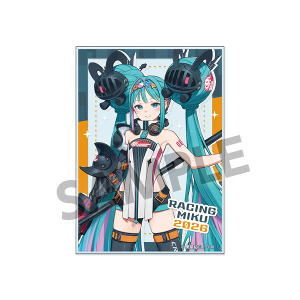 レーシングミク 2026 キービジュアル1 Ver. アクリルカード[ホビーストック]《０６月予約》