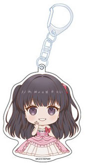 悪役令嬢は隣国の王太子に溺愛される ぺたん娘アクリルキーホルダー アカリ[ペンギンパレード]《０５月予約》