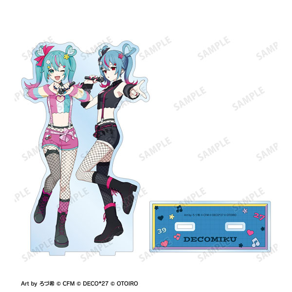 デコミクLIVE starring 初音ミク『Hello』 DECO*27 OTOIRO デコミクLIVE練習中 Artbyろづ希 集合BIGアクリルスタンド[アルマビアンカ]《０７月予約》