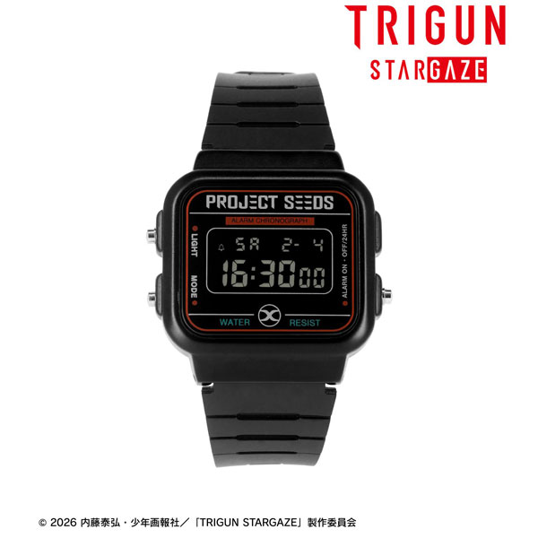 TVアニメ「TRIGUN STARGAZE」 プロジェクトSEEDS デジタルウオッチ[アルマビアンカ]《０９月予約》