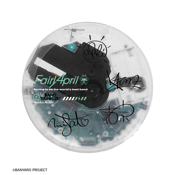 「バンドやろうぜ！」 Fairy April ポータブルクリアCDプレーヤー[アルマビアンカ]《０７月予約》