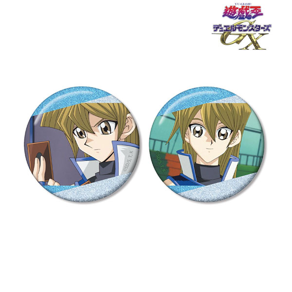 遊☆戯☆王デュエルモンスターズGX 天上院明日香 場面写グリッター缶バッジ2個セット[アルマビアンカ]《０７月予約》