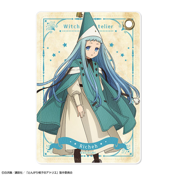 TVアニメ「とんがり帽子のアトリエ」 レザーパスケース デザイン05(リチェ)[ライセンスエージェント]《０５月予約》