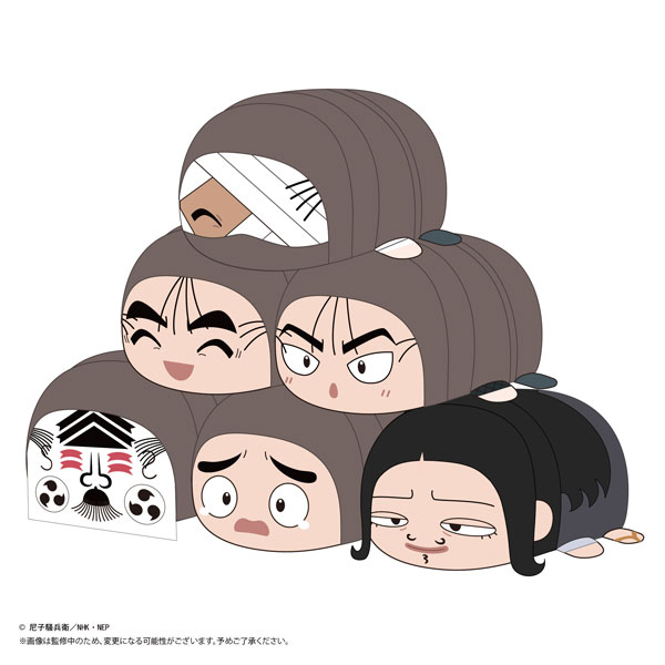 TVアニメ『忍たま乱太郎』 ぽてコロマスコット8　6個入りBOX