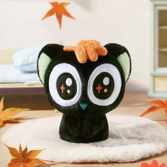 羅小黒戦記 ぬいぐるみストラップ シャオヘイ(もみじ)