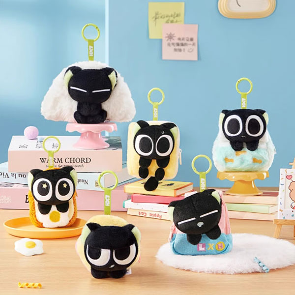 羅小黒戦記 かばんシリーズ ぬいぐるみストラップ 6個入りBOX