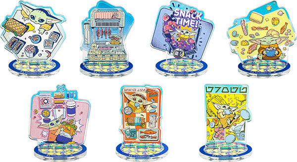グローグー/ ブラインドオーロラアクリルスタンド 全7種 コンプリート