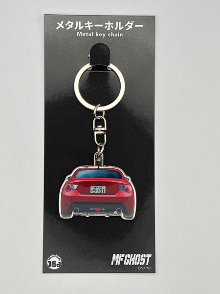 MFゴースト リヤデザイン TOYOTA 86 片桐夏向メタルキーホルダー[ジュウロクホウイ]《発売済・在庫品》