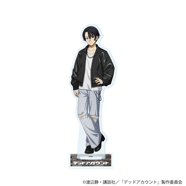アクリルスタンド「TVアニメ『デッドアカウント』」09/霞流括 ストリートファッションver.(描き下ろしイラスト)[A3]《０６月予約》