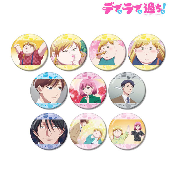 TVアニメ『デブとラブと過ちと！』 トレーディング場面写缶バッジ 10個入りBOX[アルマビアンカ]《０６月予約》