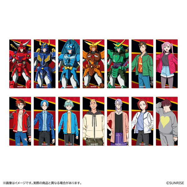 鎧真伝サムライトルーパー トレーディングステッカー 14個入りBOX[清水産業]《０６月予約》