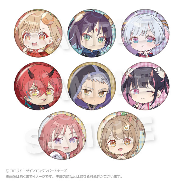 超かぐや姫！ トレーディングミニキャラ缶バッジ 8個入りBOX[ステラノーツ]《０５月予約》