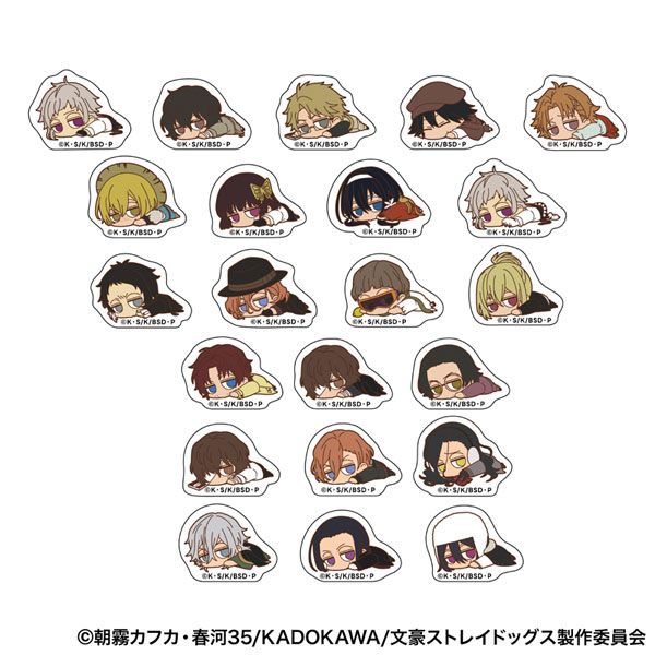 文豪ストレイドッグス フレークシール だる～ん[ムービック]《０５月予約》