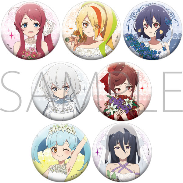 劇場版『ゾンビランドサガ ゆめぎんがパラダイス』 キャラバッジコレクション 7個入りBOX[ムービック]《０５月予約》