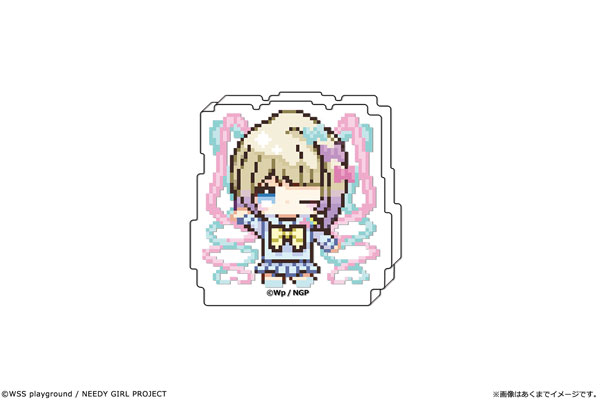 アニメ「NEEDY GIRL OVERDOSE」 kawabit アクリルブロックフィギュア 01超てんちゃん[カナリア]《０５月予約》