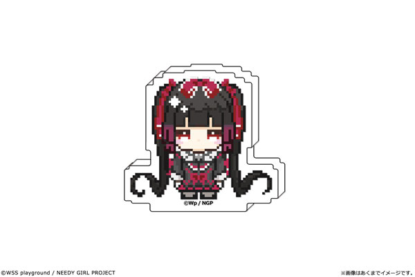 アニメ「NEEDY GIRL OVERDOSE」 kawabit アクリルブロックフィギュア 05獄薔薇美血華[カナリア]《０５月予約》