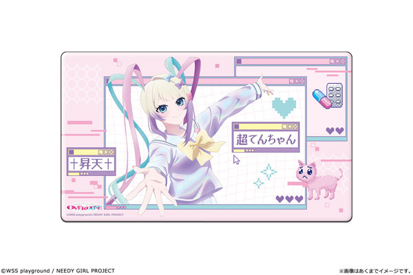 アニメ「NEEDY GIRL OVERDOSE」 ラバーマット 01超てんちゃん[カナリア