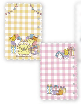 ポムポムプリン シール台紙 プレゼント[ティー・シー・ピー]《０６月予約》