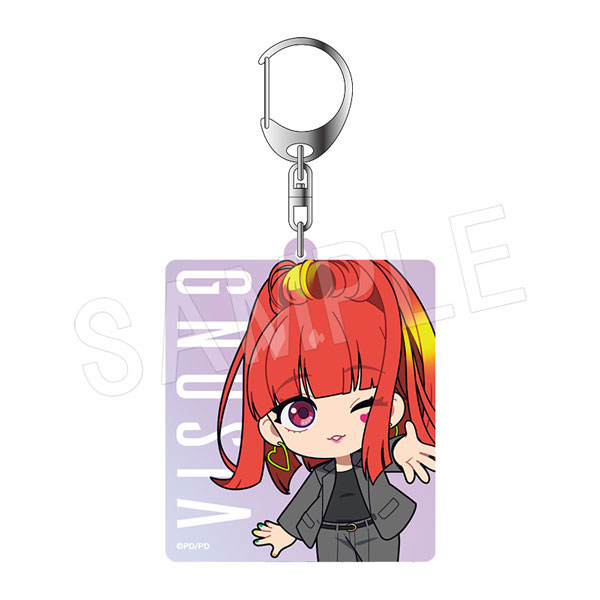 TVアニメ『グノーシア』 オーロラアクリルキーホルダー 黒スーツver. SQ[中外鉱業]《０７月予約》