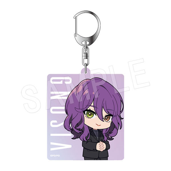 TVアニメ『グノーシア』 オーロラアクリルキーホルダー 黒スーツver. ジナ[中外鉱業]《０７月予約》