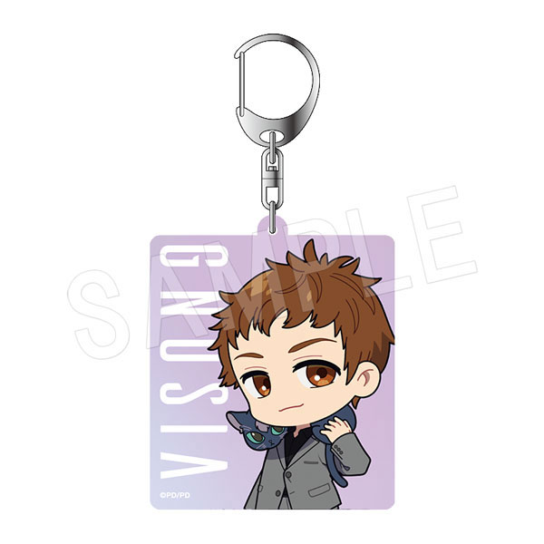 TVアニメ『グノーシア』 オーロラアクリルキーホルダー 黒スーツver. シピ[中外鉱業]《０７月予約》