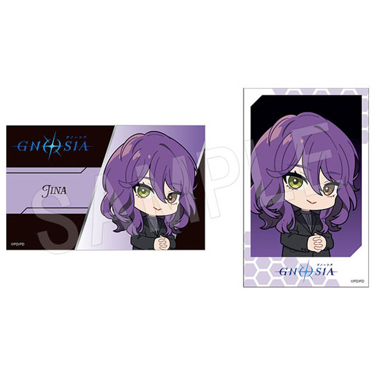TVアニメ『グノーシア』 イラストカード2枚セット 黒スーツver. ジナ[中外鉱業]《０７月予約》