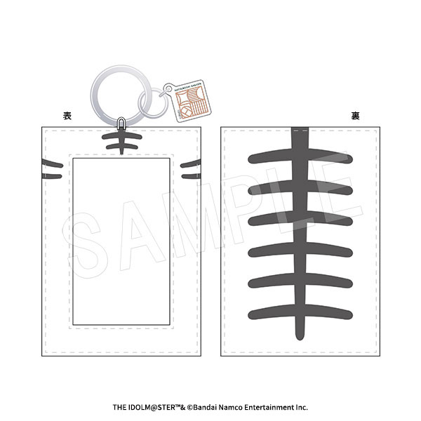 学園アイドルマスター ホワイトタイガー風ふわふわカードケース(チャーム付き)[中外鉱業]《０７月予約》