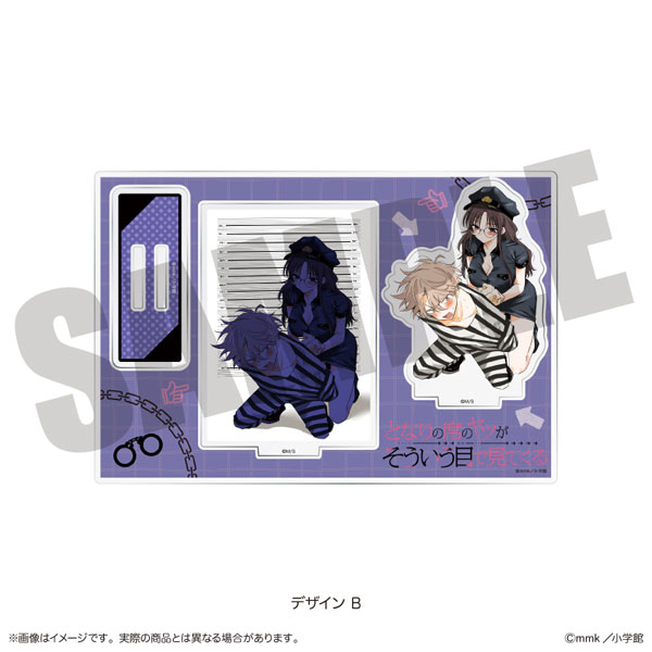 「となりの席のヤツがそういう目で見てくる」 ジオラマアクリルスタンド B[MENEGI]《０６月予約》