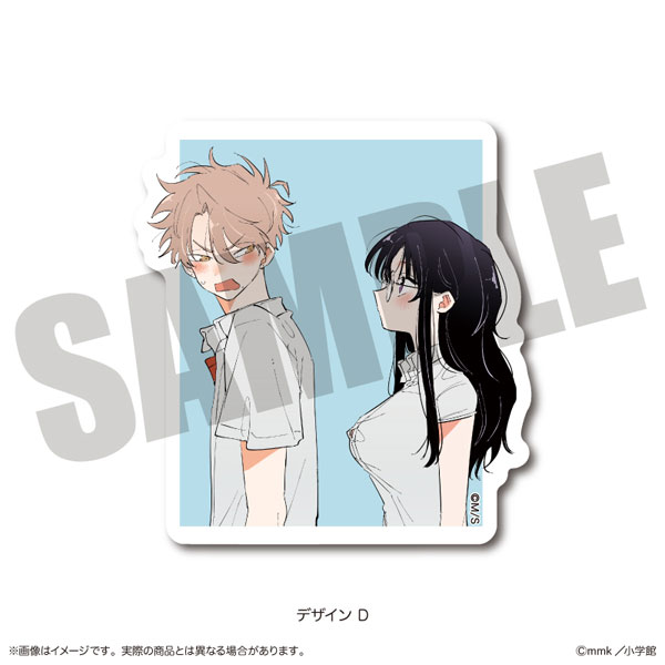 「となりの席のヤツがそういう目で見てくる」 ダイカットステッカー D[MENEGI]《０６月予約》