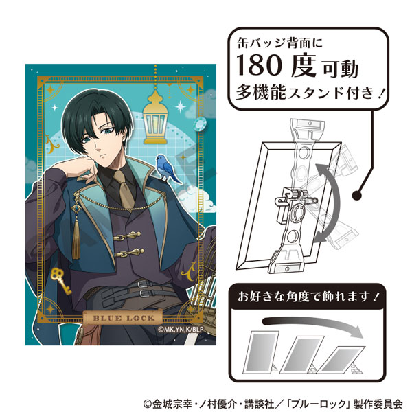 ブルーロック アート缶バッジ 糸師凛 シーカー[クラックス]《０６月予約》