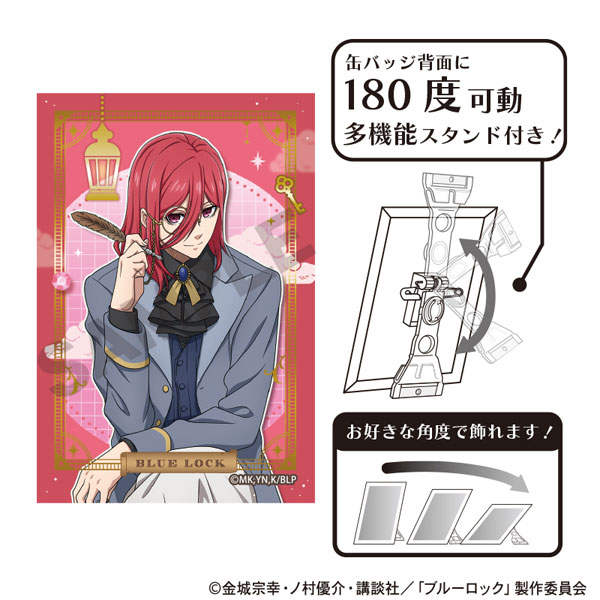 ブルーロック アート缶バッジ 千切豹馬 シーカー[クラックス]《０６月予約》