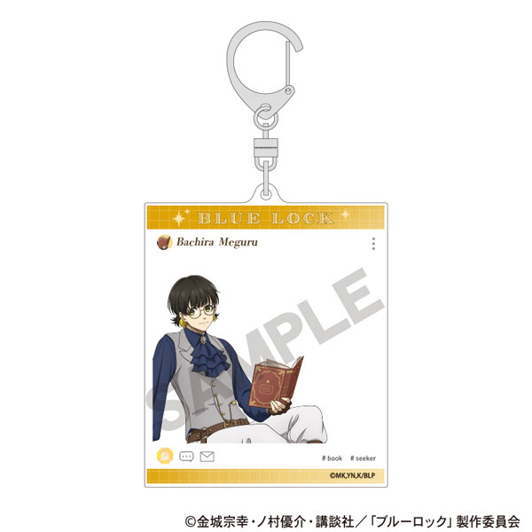 ブルーロック SNS風アクリルキーホルダー 蜂楽廻 シーカー[クラックス]《０６月予約》