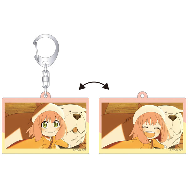 SPY×FAMILY レンチキュラーキーホルダー アーニャ＆ボンド Season 3 ED ver.[東宝]《０６月予約》