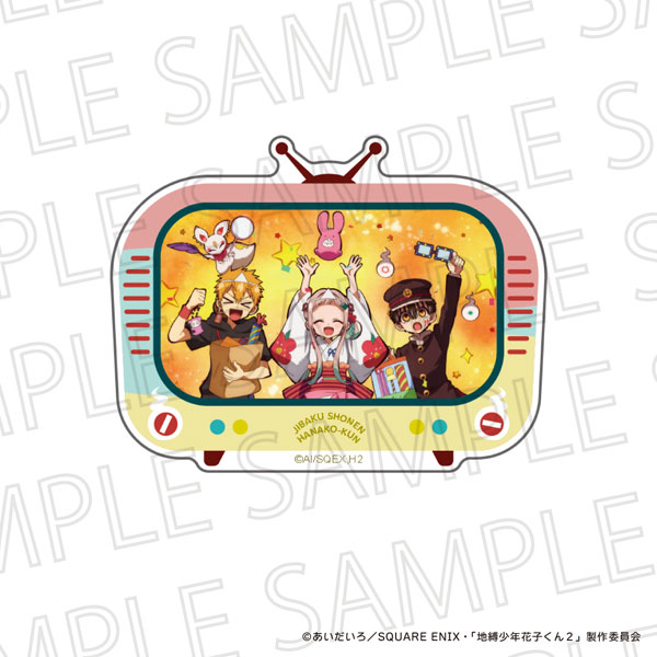 TVアニメ『地縛少年花子くん2』 テレビ型マスコット 花子くん・八尋寧々・源光[SR-GYM]《０６月予約》