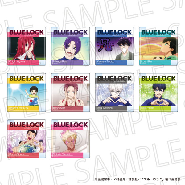 TVアニメ『ブルーロック』 あでぃしょなるたいむ！アクリルコースターコレクション 10個入りBOX[SR-GYM]《０６月予約》