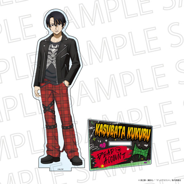 TVアニメ「デッドアカウント」 PUNK ROCK PARTY！ アクリルスタンド 霞流括[SR-GYM]《０６月予約》