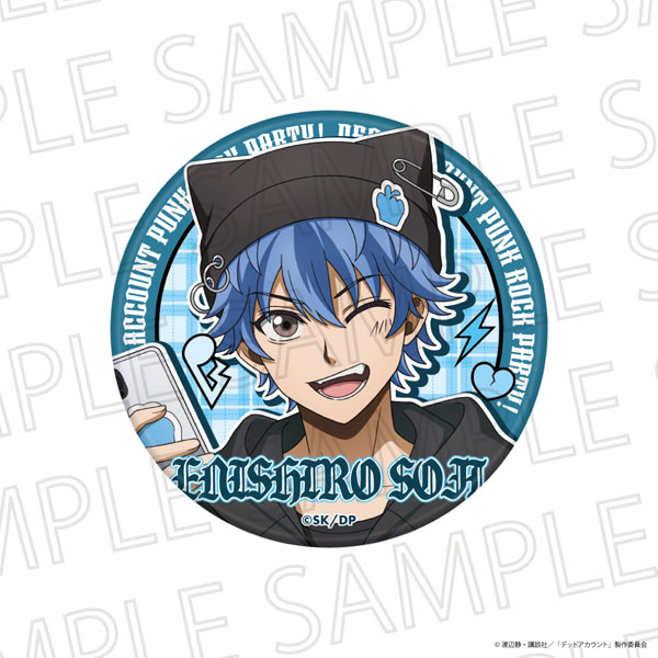 TVアニメ「デッドアカウント」 PUNK ROCK PARTY！ マットカンバッジ 縁城蒼吏[SR-GYM]《０６月予約》