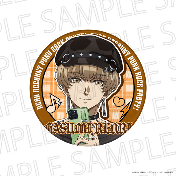TVアニメ「デッドアカウント」 PUNK ROCK PARTY！ マットカンバッジ 羽住蓮理[SR-GYM]《０６月予約》