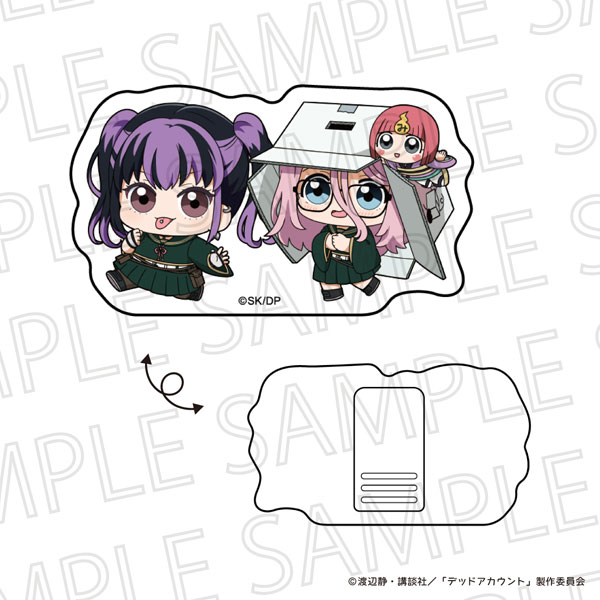 TVアニメ「デッドアカウント」 ぷちてく アクリルクリップ 漆栖川希詠＆灰島ひより[SR-GYM]《０６月予約》