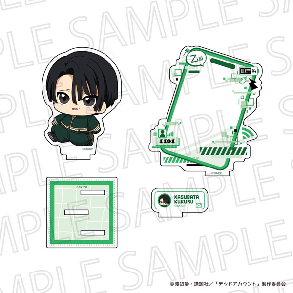 TVアニメ「デッドアカウント」 ぷちてく アクリルスタンド 霞流括[SR-GYM]《０６月予約》