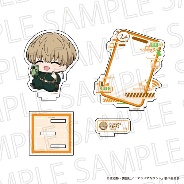 TVアニメ「デッドアカウント」 ぷちてく アクリルスタンド 羽住蓮理[SR-GYM]《０６月予約》