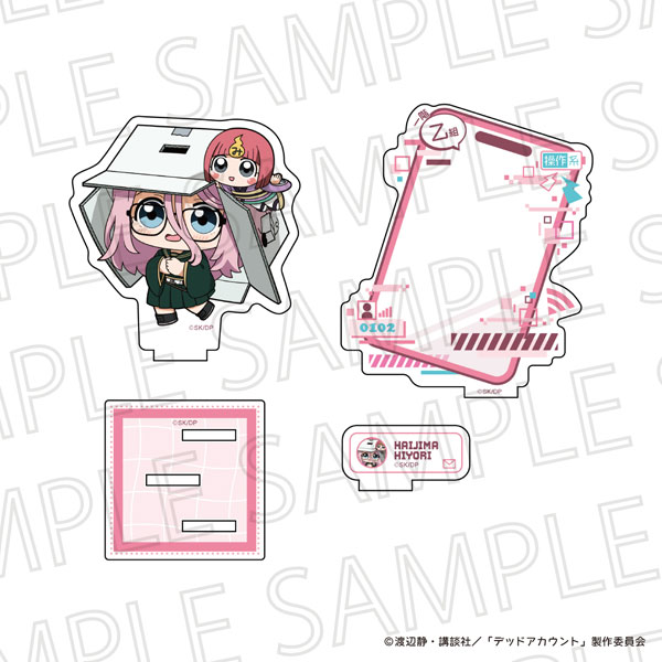 TVアニメ「デッドアカウント」 ぷちてく アクリルスタンド 灰島ひより[SR-GYM]《０６月予約》