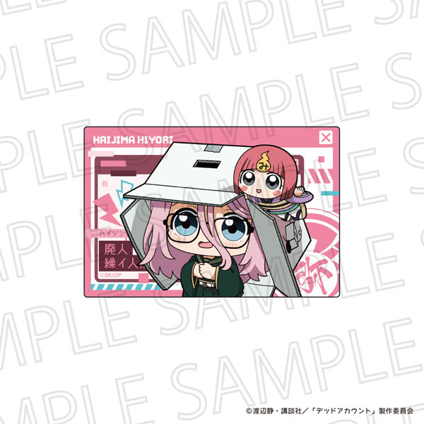 TVアニメ「デッドアカウント」 ぷちてく スクエアカットステッカー 灰島ひより[SR-GYM]《０６月予約》