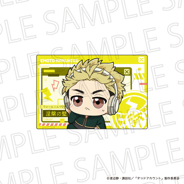 TVアニメ「デッドアカウント」 ぷちてく スクエアカットステッカー 柄本成彦[SR-GYM]《０６月予約》