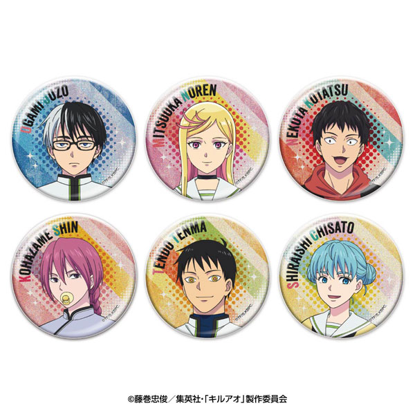 TVアニメ「キルアオ」 ラメキラカンバッジコレクション 6個入りBOX[エンスカイ]《０６月予約》