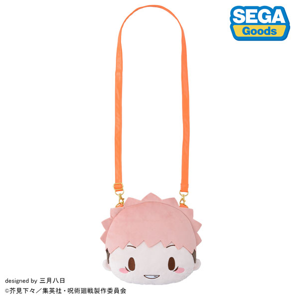 アニメ『呪術廻戦』5周年 虎杖悠仁 ふわぷち フェイスショルダーバッグ(M)[セガ フェイブ]《０９月予約》