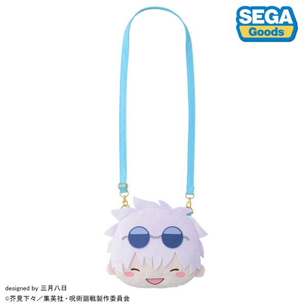 アニメ『呪術廻戦』5周年 懐玉・玉折 五条悟 ふわぷち フェイスショルダーバッグ(M)[セガ フェイブ]《０９月予約》