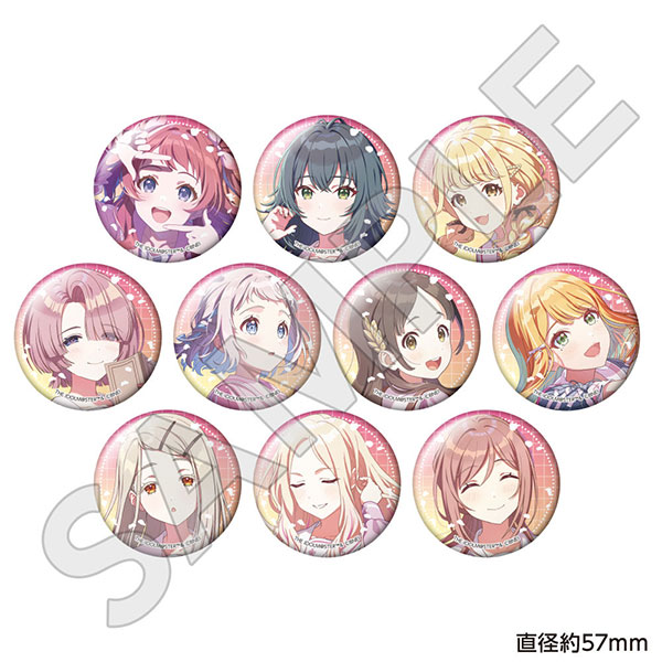 学園アイドルマスター トレーディングホログラム缶バッジ 桜フォト